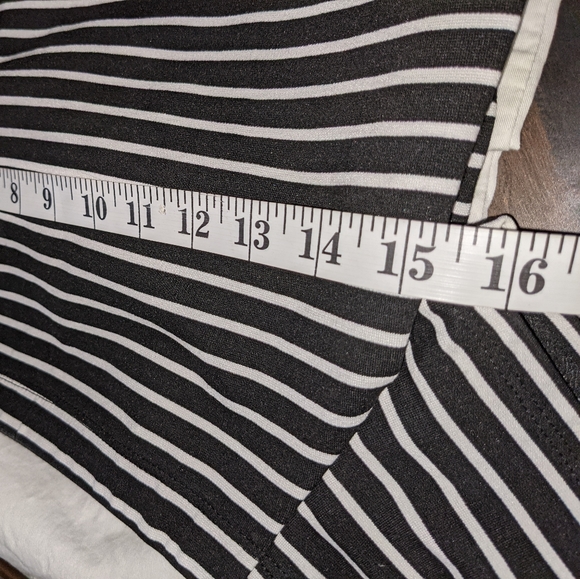 Authentic G by Guess Striped Off the Shoulder Bodycon - Picture 10 of 15